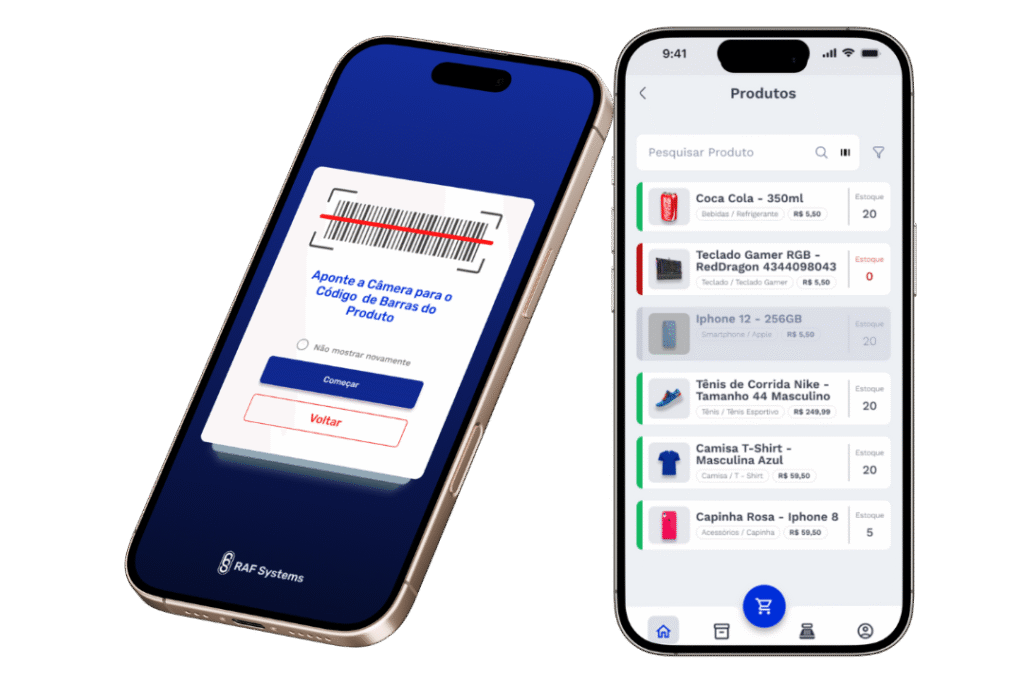 Sistema de PDV Mobile — RAF Systems